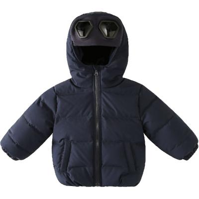 Baby Boy Hooded Fake Down Jacket